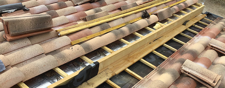 Réparation et rénovation de toiture à Villeneuve-les-Beziers (34420) dans l'Hérault (34)